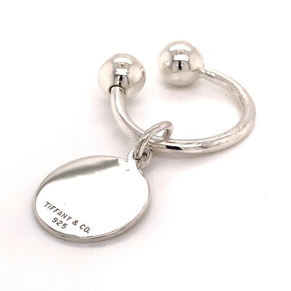 Tiffany & Co Estate Sterling Silver Keychain 9.2 Grams TIF147 - Picture 6 of 11